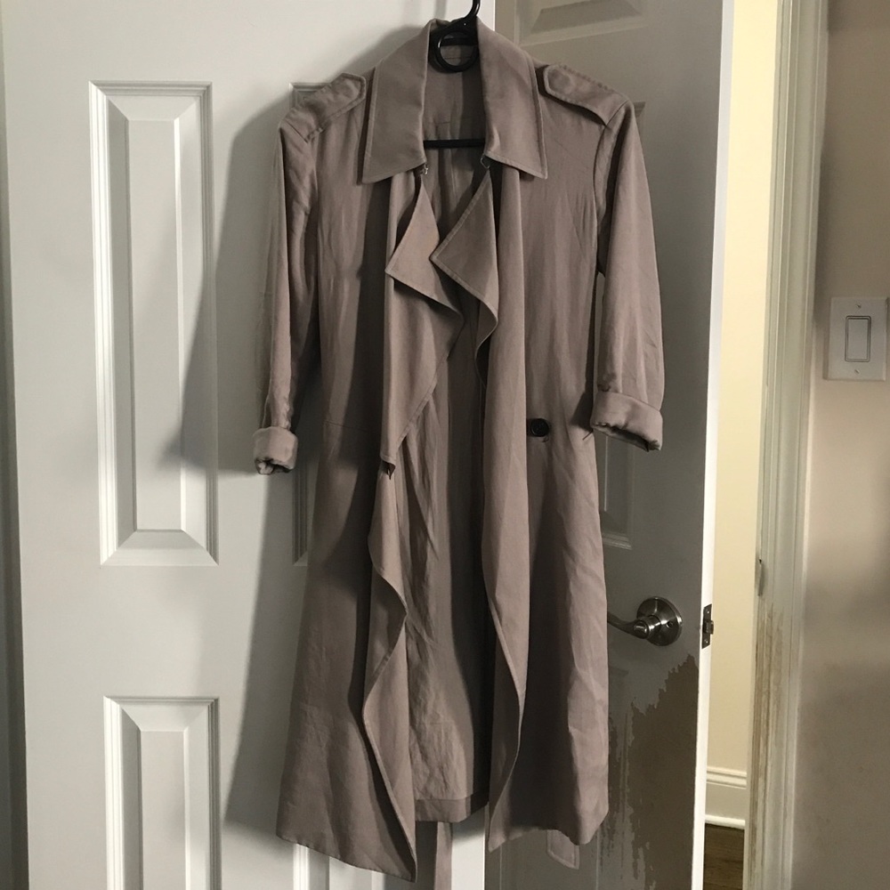 Allsaints Bexley Mac trench coat